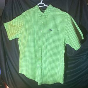 Chaps button down short sleeve casual shirt